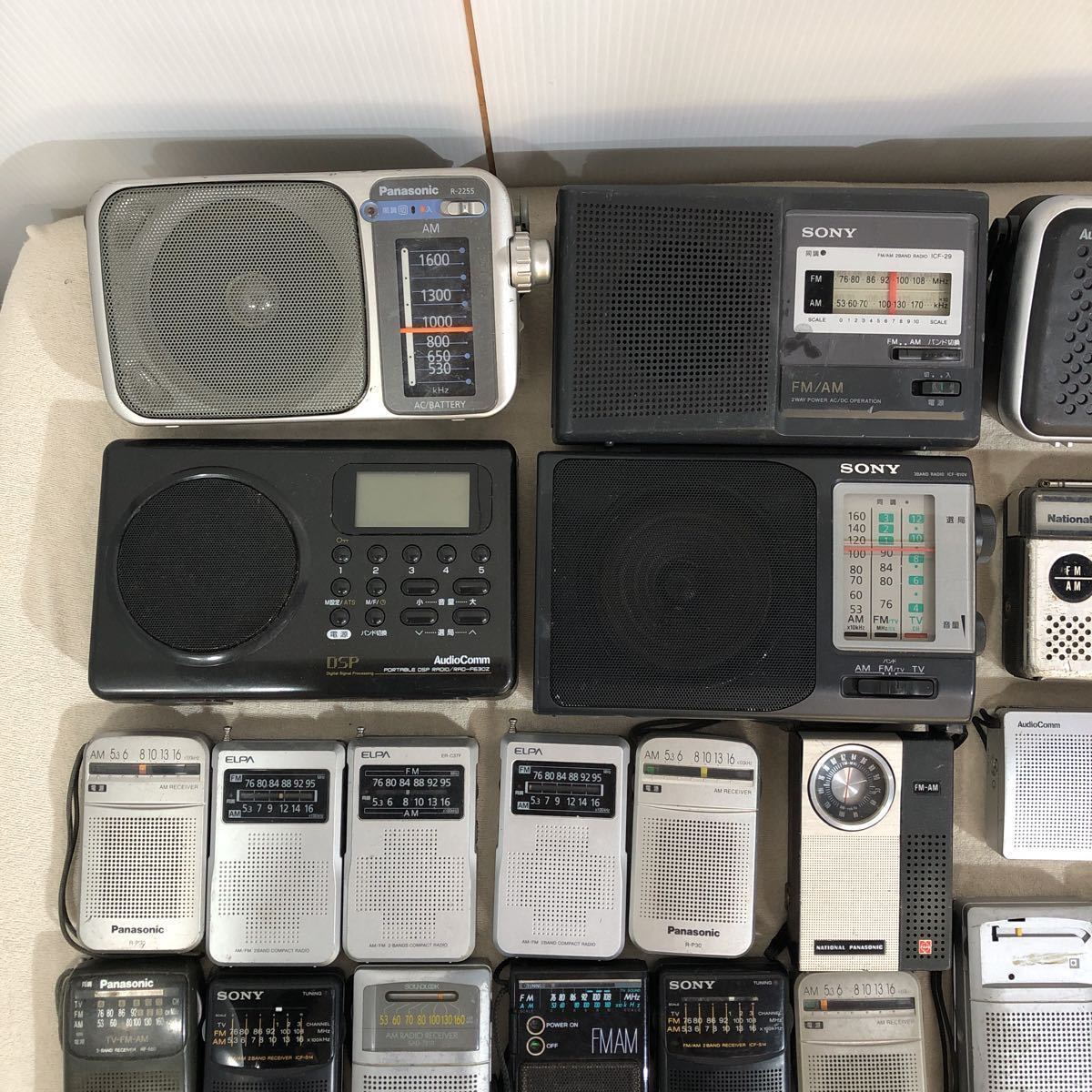 Toshiba Panasonic Sony ラジオ 5台セット