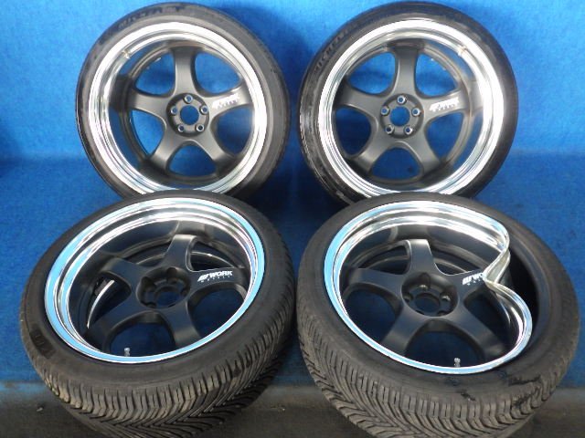 WORK ワーク MEISTER マイスター S1R 5穴 Pcd100 5×100 18インチ F9.0J 