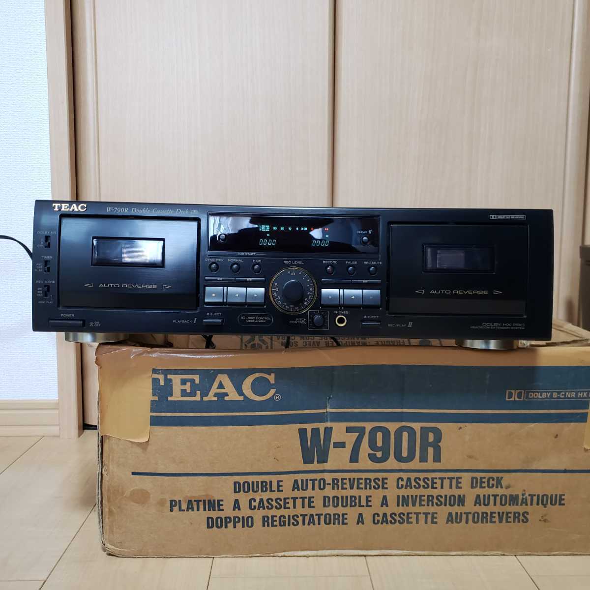 TEAC カセットデッキ W-790R ティアック