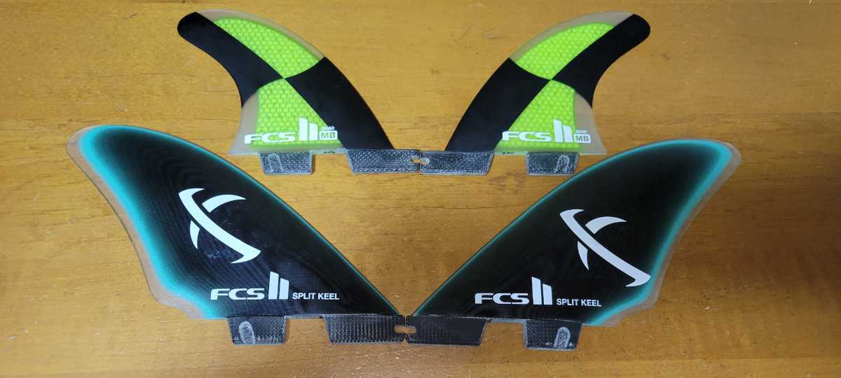 SPLIT KEEL FCS2 MB フィン QUAD FINS PG メイヘム | FCS 0 Quad
