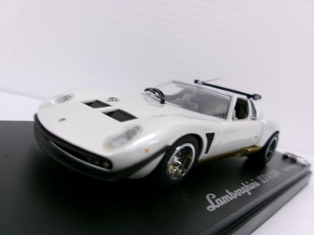 ☆1/43☆ランボルギーニ イオタ SVR☆レッド☆ロム特注☆MR