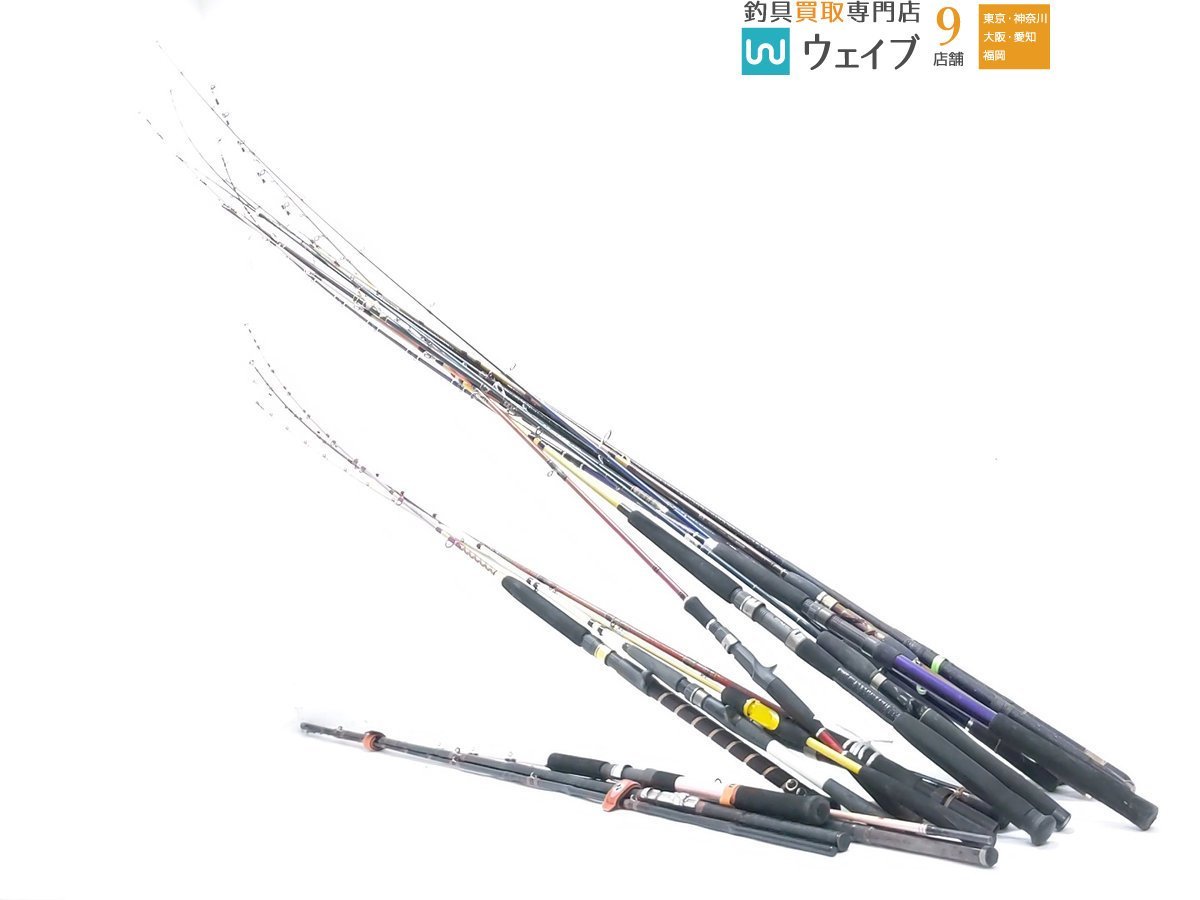 【神奈川横浜店 店舗渡し限定 Undeliverable】 ミサキ マニアスティック 極2 210 等 ロッド 大量セット 中古＆ジャンク ジャン