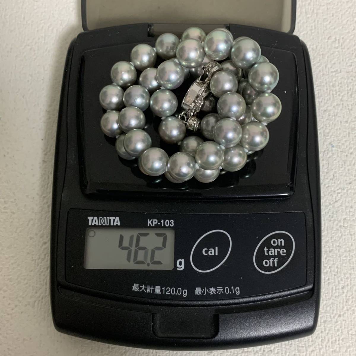 1円スタート】LIVITIS 本真珠 パールネックレス シルバークラスプ 