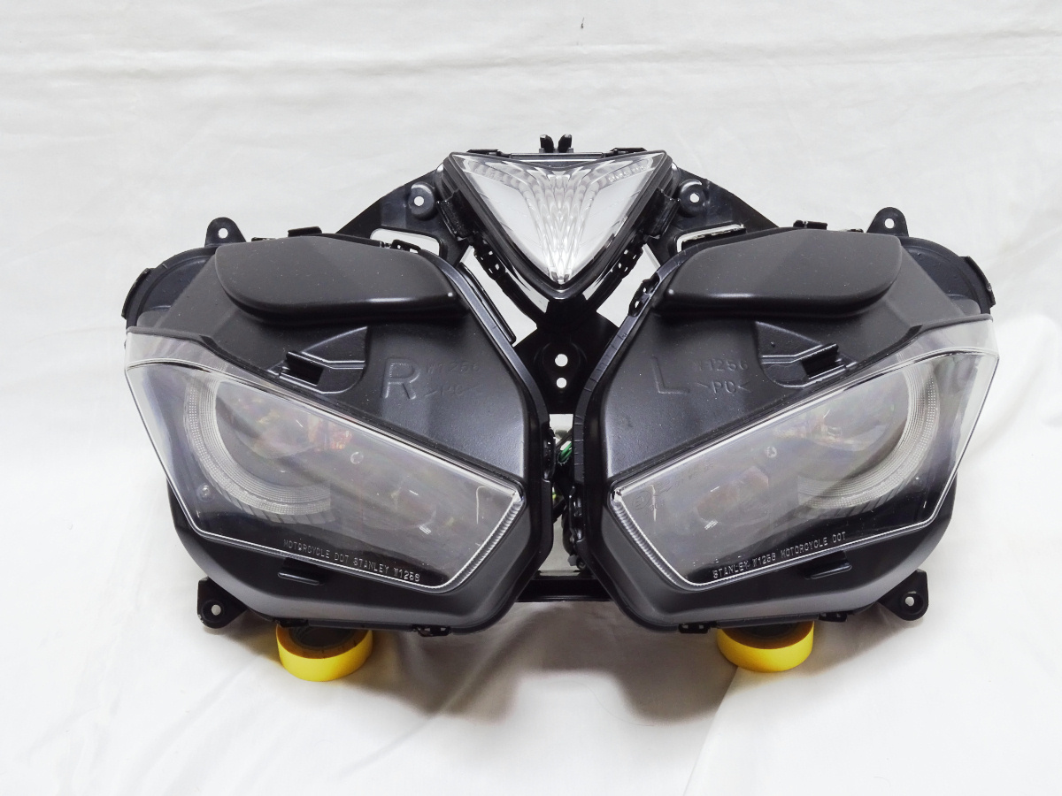 YZF-R25 ヘッドライト LED プロジェクター RGB リング DRL HID 現品限 