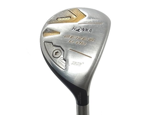 ■ホンマ■BERES U-06■UT■22■R■3S ARMRQX 47■訳有中古■1円～