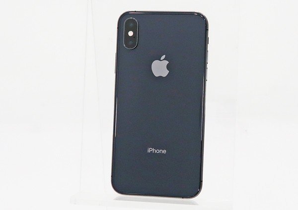 ◇ジャンク【docomo/Apple】iPhone XS 256GB SIMロック解除済み MTE02J/A スマートフォン スペースグレイ