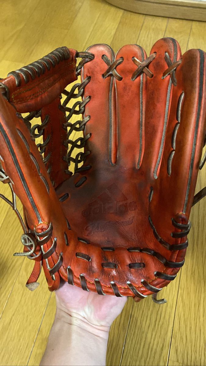 445 アディダス 即戦力 硬式 外野手用グローブ 445 アディダス 即戦力