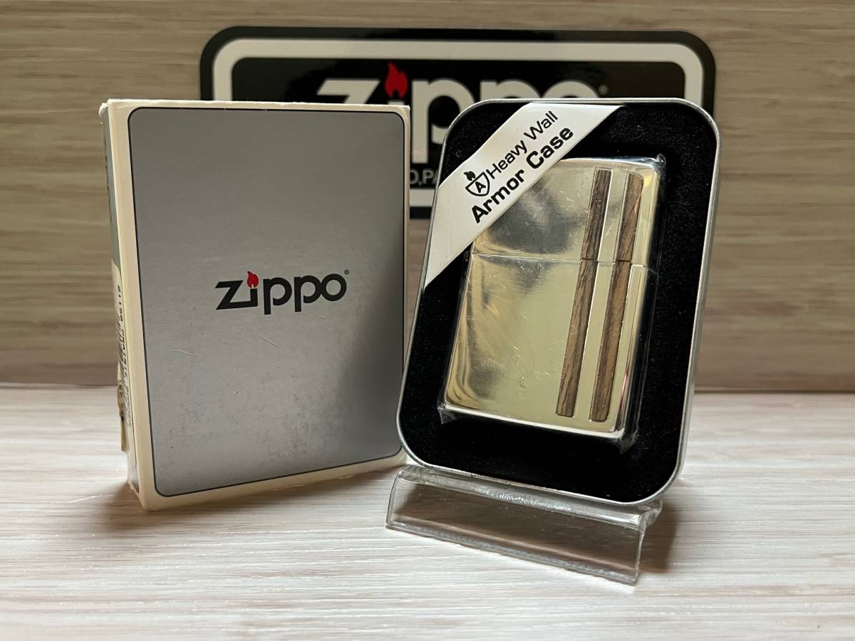 大量出品中!!【希少】新品未使用 2005年製 Heavy Wall Zippo Armor 