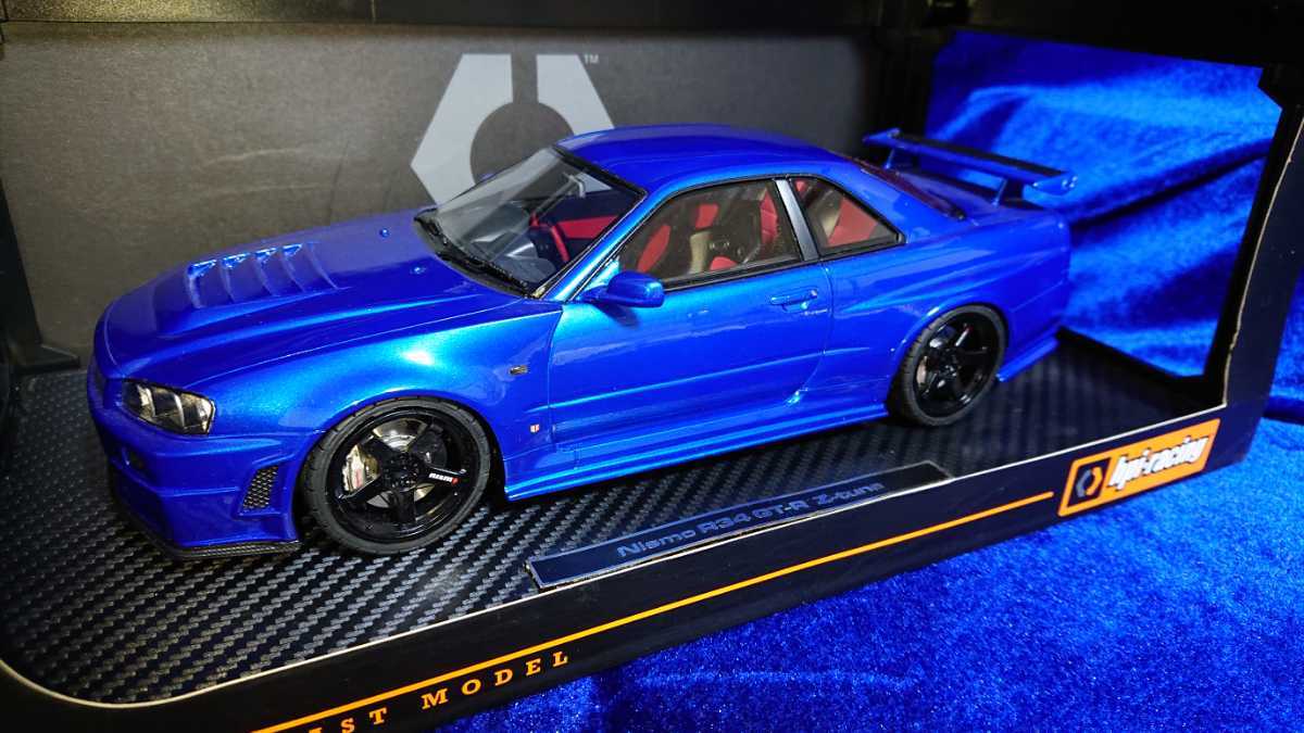 1/18 hpi TK.Company NISSAN SKYLINE GT-R R34 NISMO Z-TUNE BAYSIDE