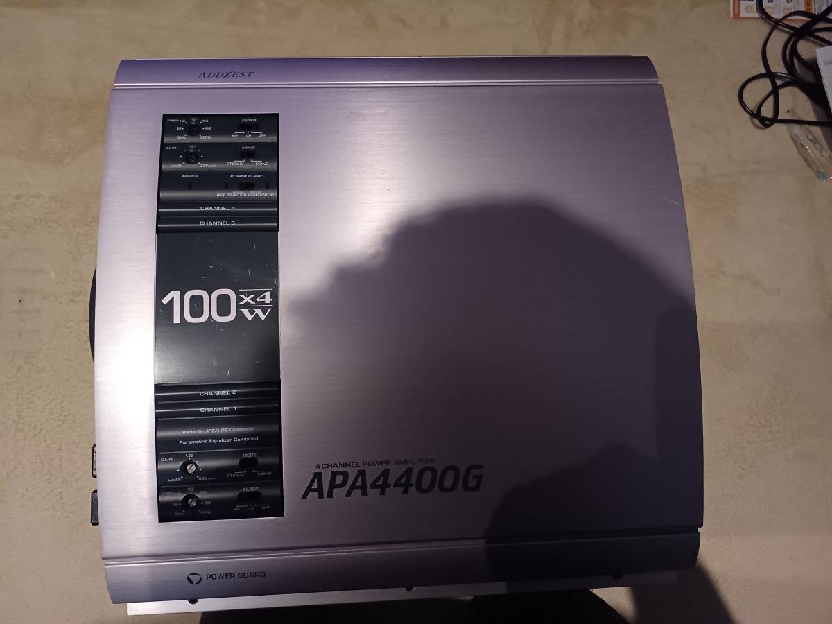 アゼスト ADDZEST APA4400G Yahoo!オークション パワーアンプ 公式通販