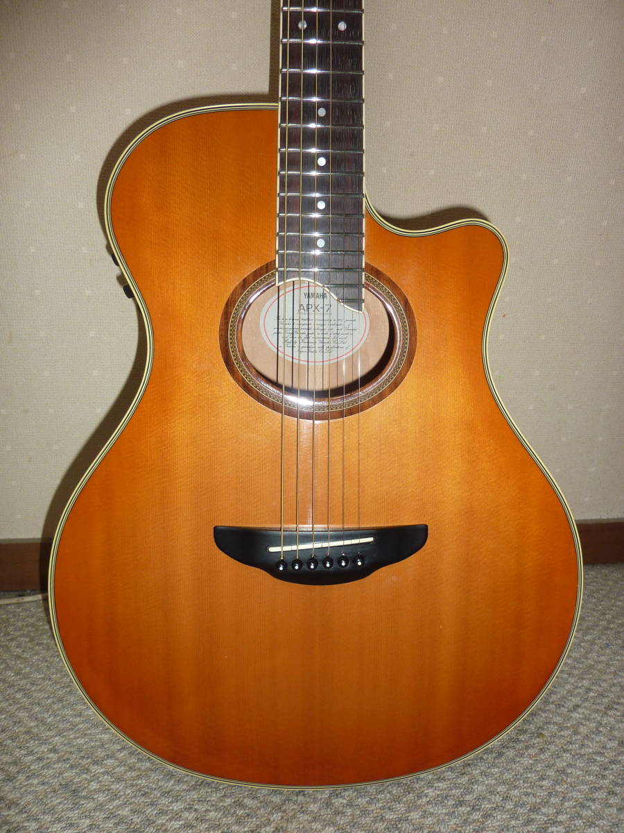 90年代製 Yamaha製 エレアコ ギター APX-7(ヤマハ)｜売買された 
