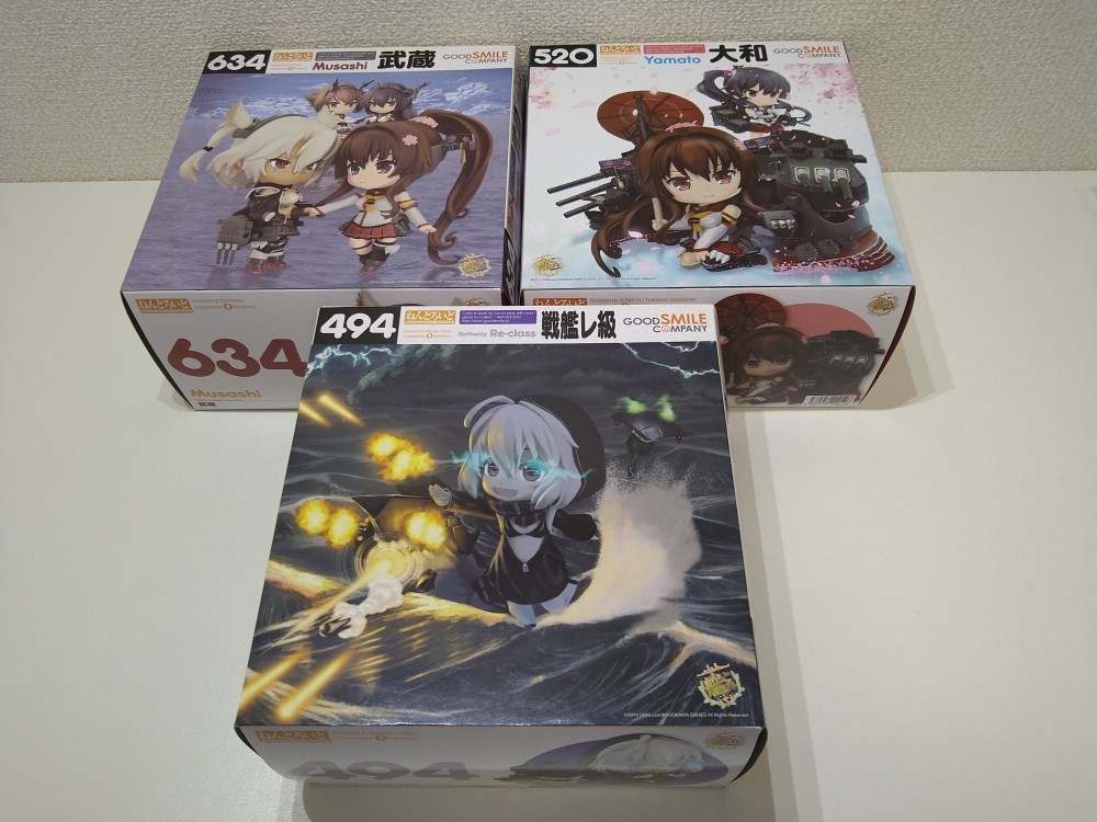 艦これ」ねんどろいど大和、武蔵、金剛、伊401、瑞鶴改、戦艦レ級＋ 