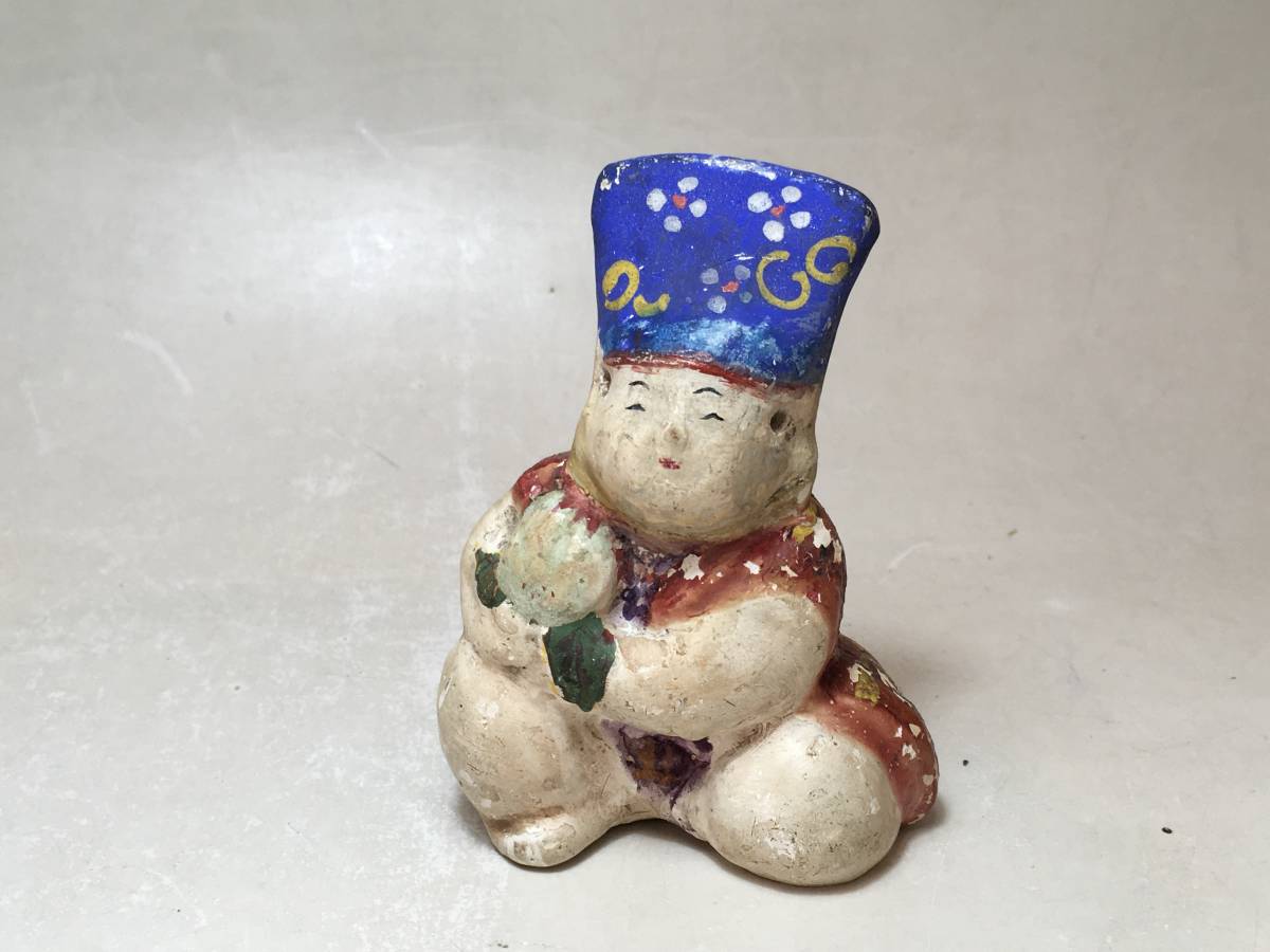 郷土玩具土人形船乗り恵比寿大黒