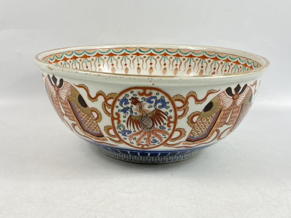 古伊万里 染付　深鉢　金襴手大鉢 色絵染付 中国骨董品 古伊万里 染付 深鉢 金襴手大鉢 色絵染付 中国骨董品