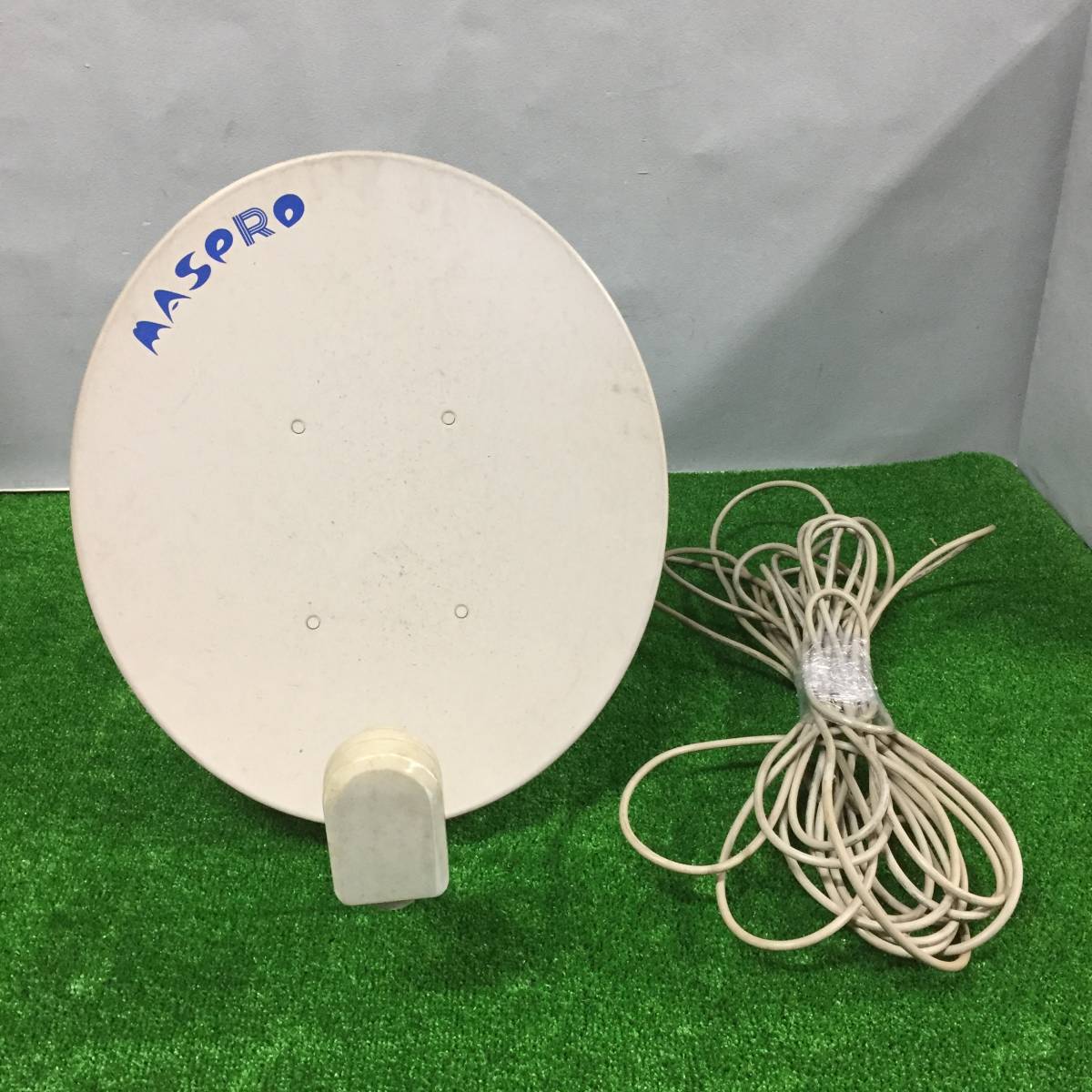 ジャンク MASPRO マスプロ電工 パラボラアンテナ BS parabo 衛星放送受信用 オフセット BS38LED 5-87(CS・BS ...