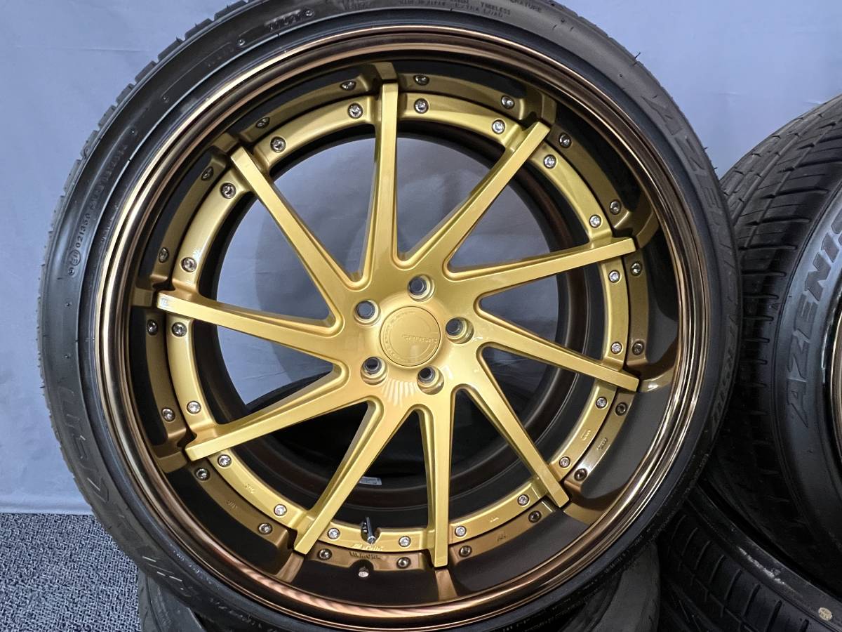 W253WORK GNOSIS CVS ワーク グノーシス 21インチ 10.5+30/11.5±0 5H 