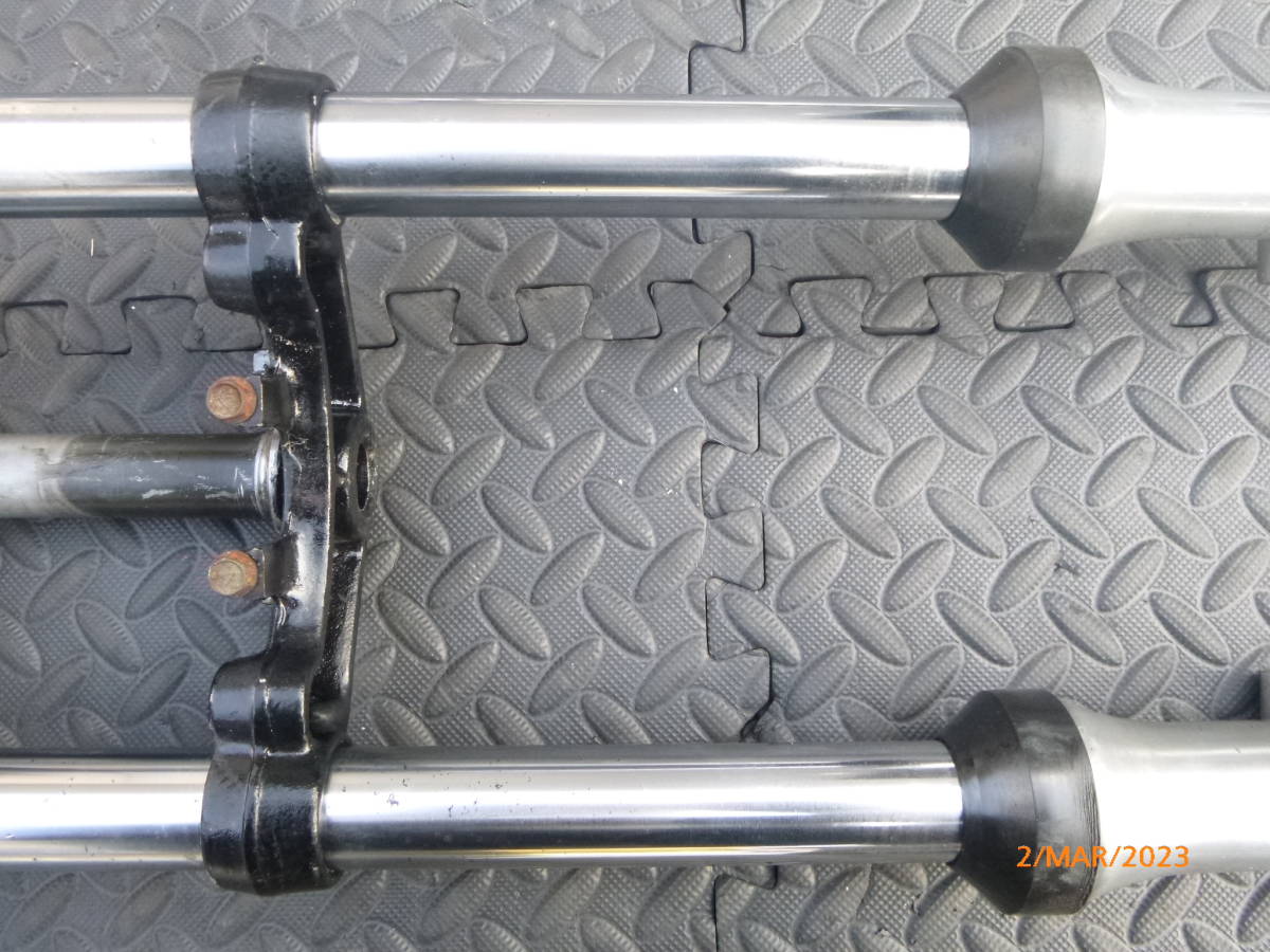 Z250FT 純正 フロントフォーク 貴重 当時物 純正部品 カワサキ 旧車 FX