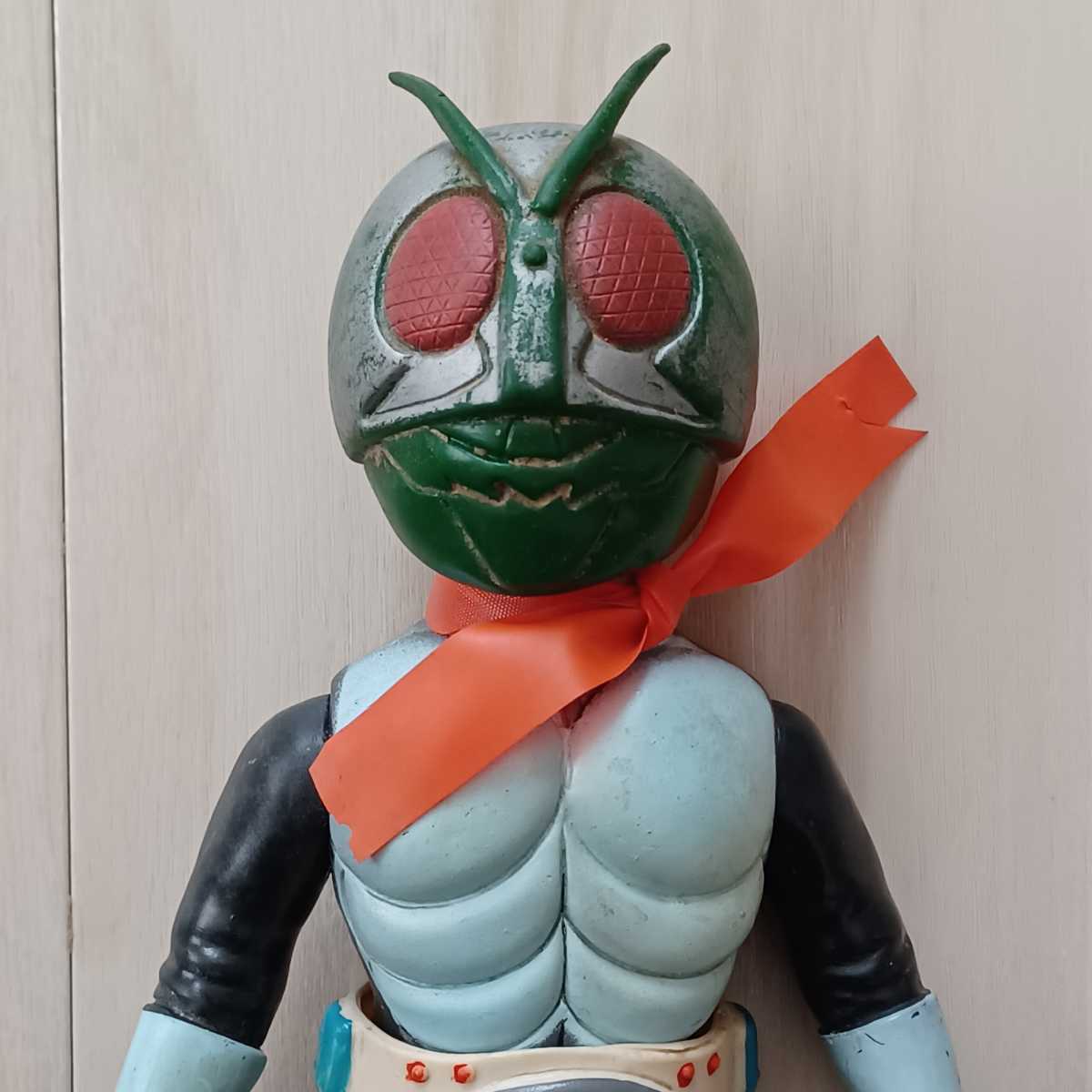 C)石森プロ】仮面ライダー1号 ソフビ人形 毎日放送 東映 レトロ ソフビ