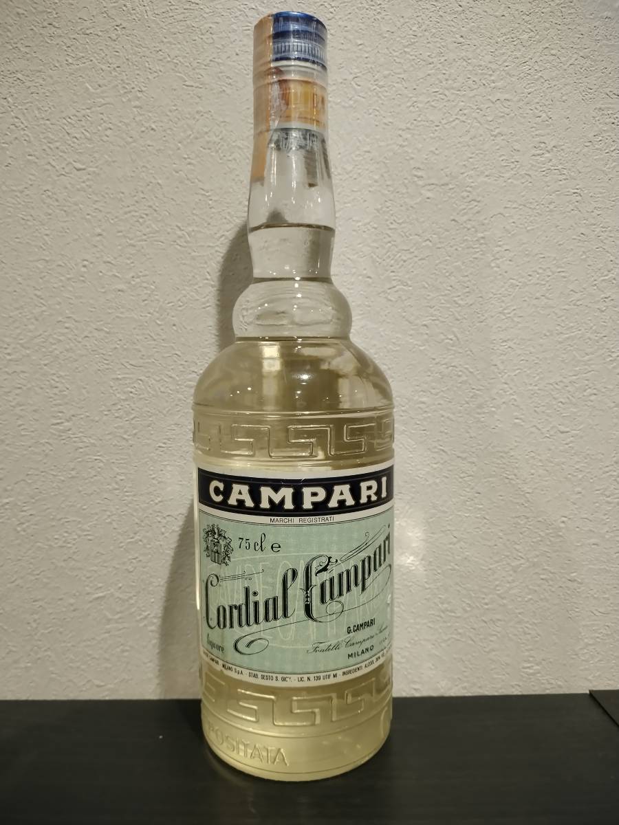 1970年代 カンパリ コーディアル 750ml 36% campari cordial