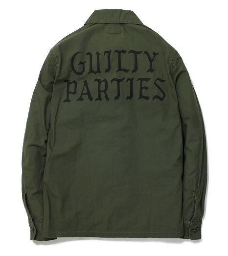 XL ワコマリア ミリタリー シャツ オリーブ(トップス)｜売買された