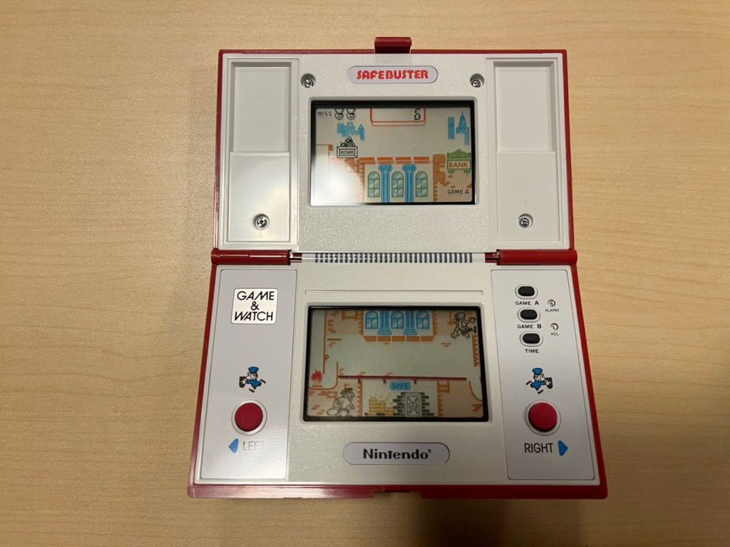 ☆美品☆ ゲームウォッチ SAFEBUSTER JB-63 NINTENDO GAME WATCH 