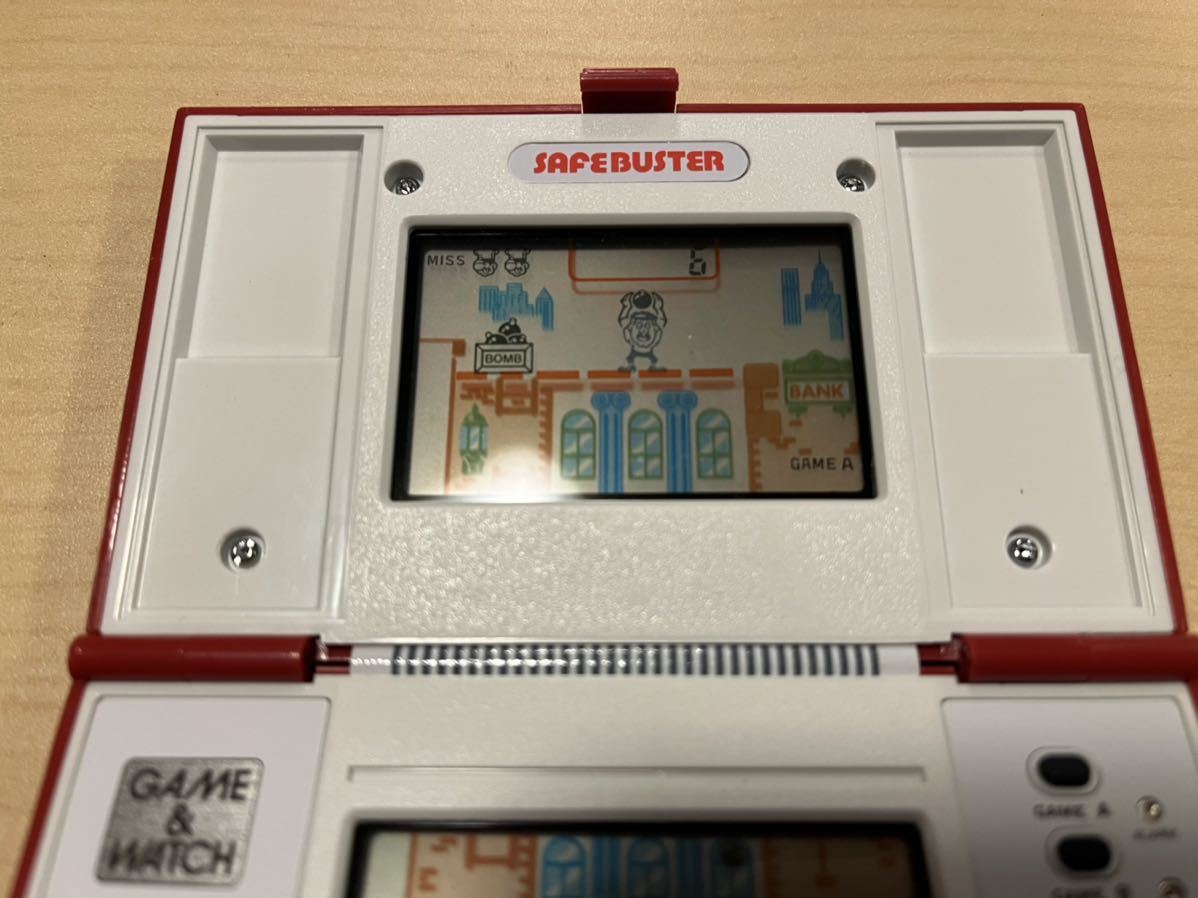 ☆美品☆ ゲームウォッチ SAFEBUSTER JB-63 NINTENDO GAME WATCH 
