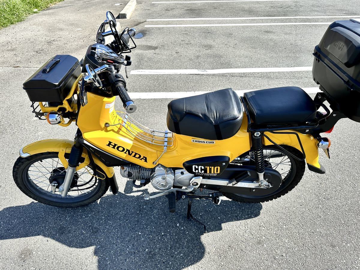 【送料無料，お得】 クロスカブ110 CC110 CROSS CUB 高年式JA45 ホンダHONDA 検 ハンターカブ スーパーカブ(51cc-125cc)｜売買されたオークション情報、yahooの商品情報をアーカイブ公開 - オークファン 51cc-125cc