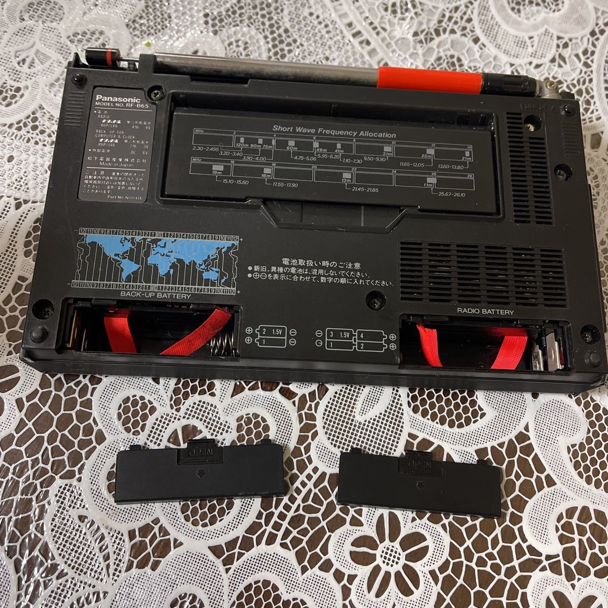 Panasonic RF-B65 PLL/FM-LW-MW-SW シンセサイザー レシーバー ラジオ