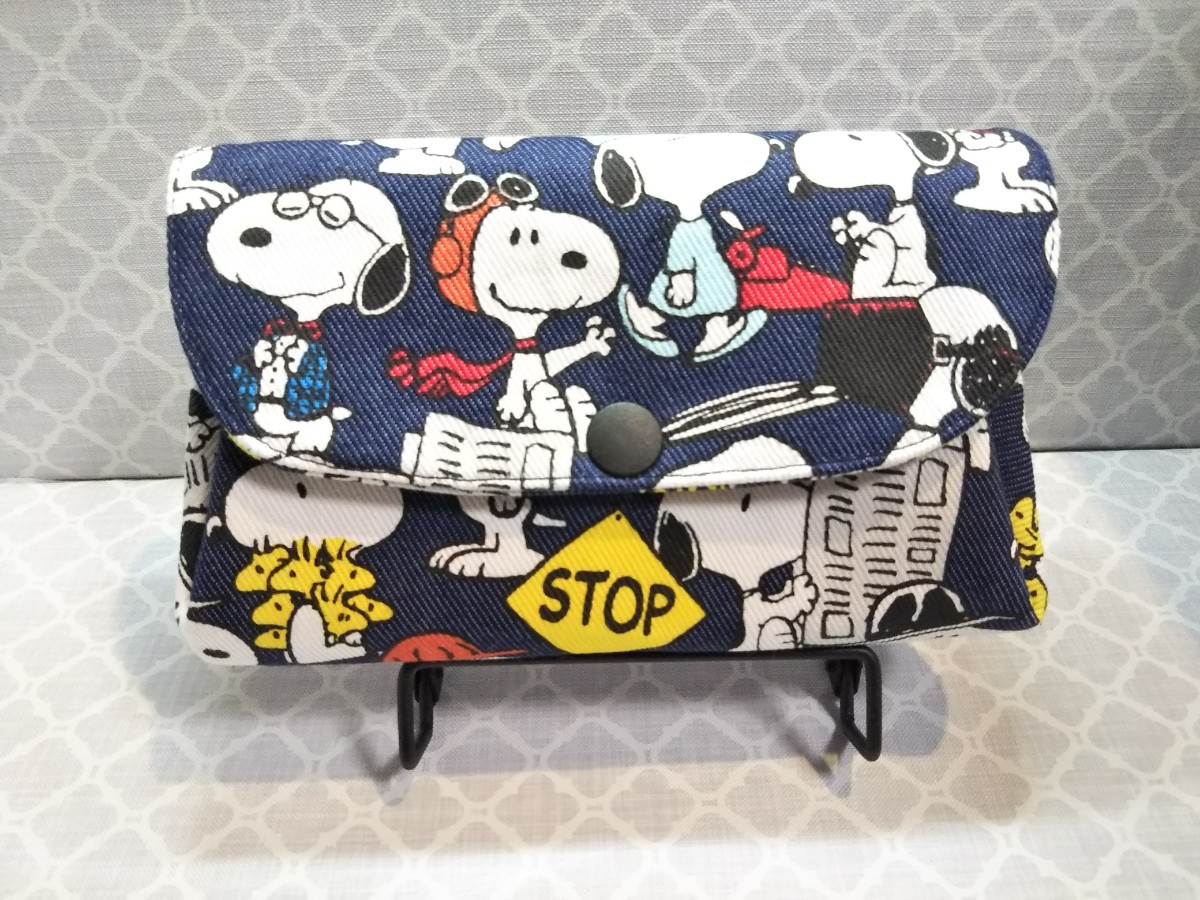 財布 スヌーピー ウッドストック 星 アコーディオン財布 通帳入れ