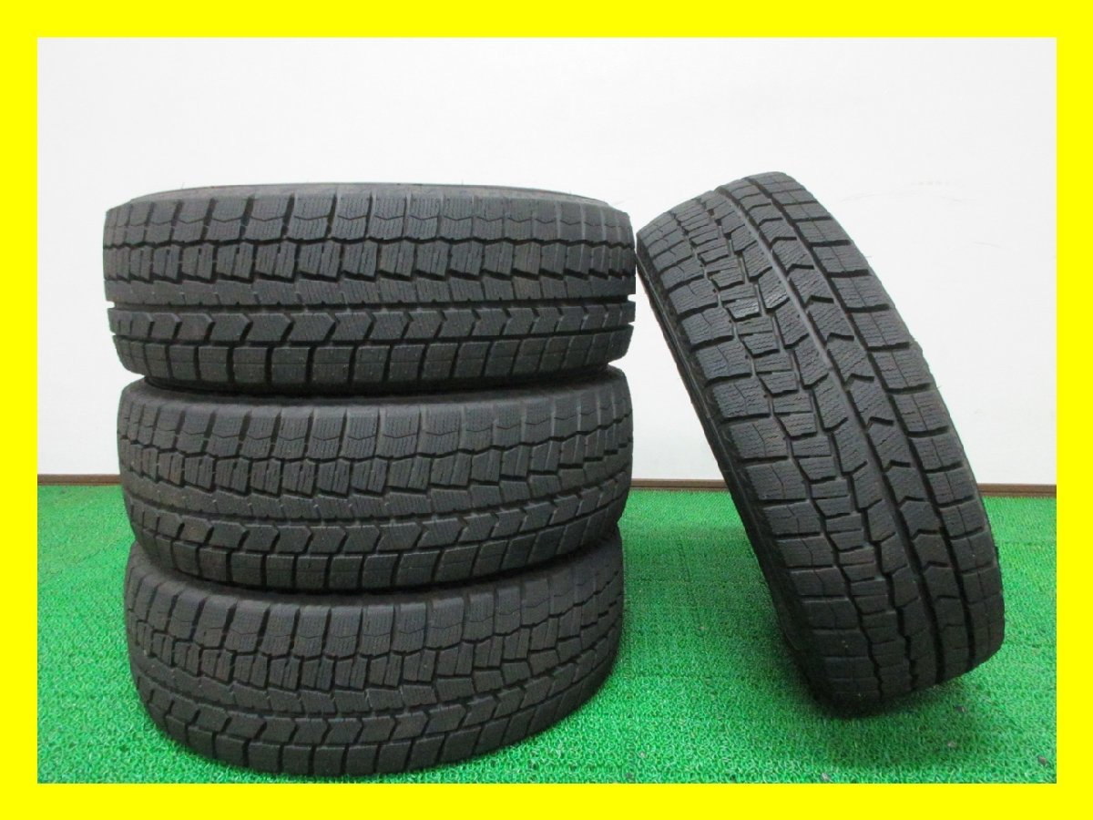 SR493【送料無料】185/65R14 ほぼ新品溝 ♪ スタッドレス WINTERMAXX WM02 ♪ 2020年製 4本 激安 モビリオ スパイク エアウェイブ ランサー