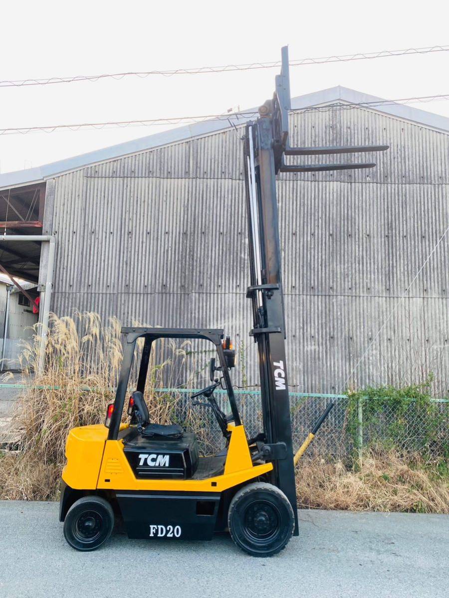 トヨタ フォークリフト 0.9t 2FGL9 現状実働ですがジャンク扱いで 
