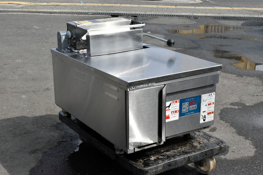 IB06 ニチワ 業務用 卓上 電気フライヤー 揚げ物機 天婦羅 三相 200V