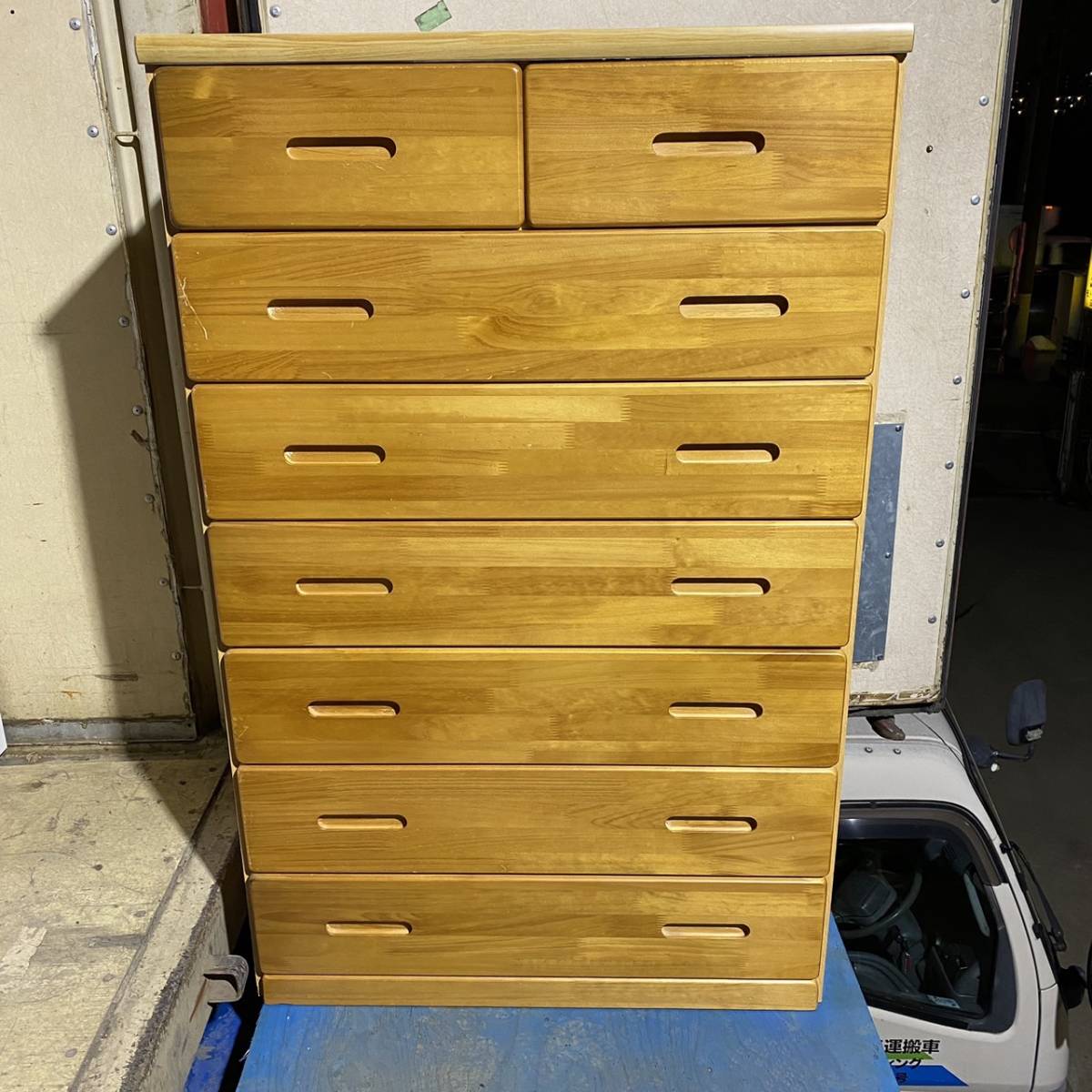 美品　オーク　小物箪笥　タンス　チェスト　たんす　引き出し　整理　収納　小振り ☆ Chest チェスト たんす 整理だんす【中古品】☆ 2026年最新Yahoo