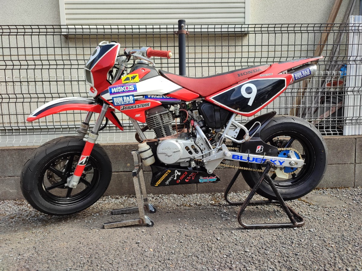 ○XR100モタード レーサー 書類有り 検索用 NSR50 エイプ GROM 4MINI