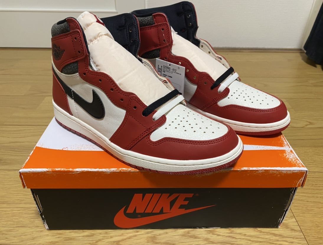 29cm Nike Air Jordan 1 High OG Lost & Found/Chicago us11 エア 