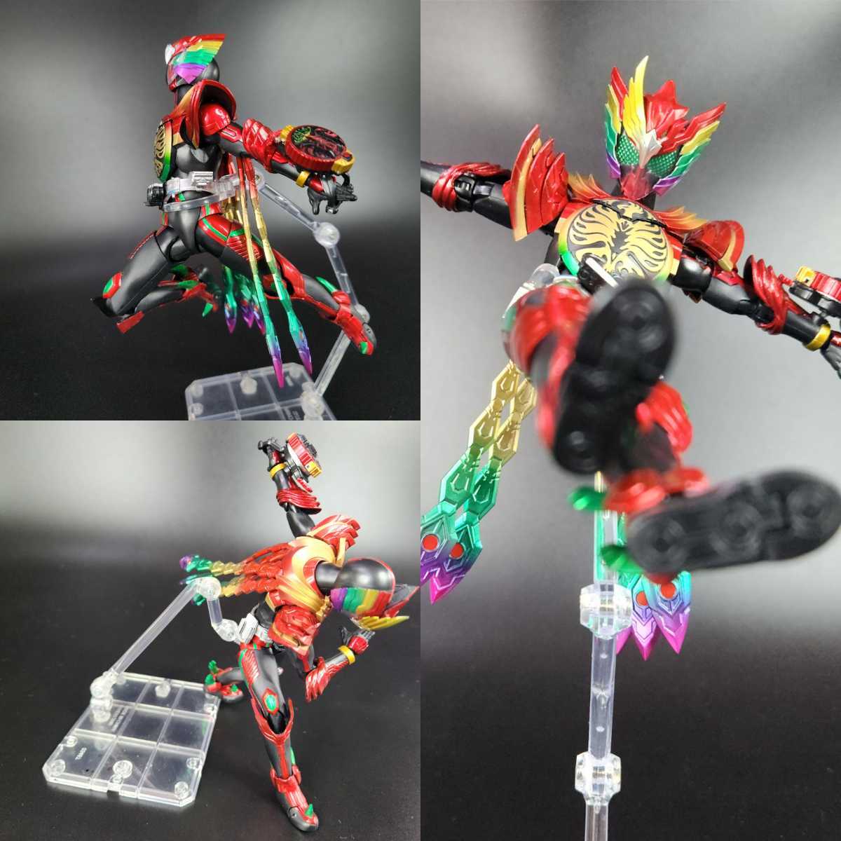 仮面ライダーオーズ 真骨彫製法 S.H.フィギュアーツ : タトバ コンボ