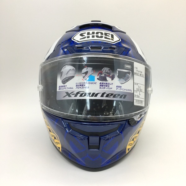 SHOEI X-Fourteen MARQUEZ MOTEGI3 フルフェイスヘルメット 新品同様
