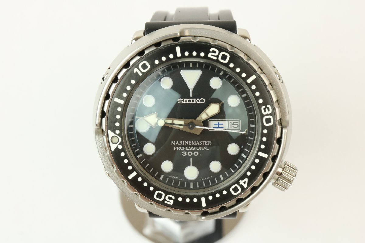稼働品】SEIKO セイコー プロスペックス マリーンマスター 7C46-0AC0 