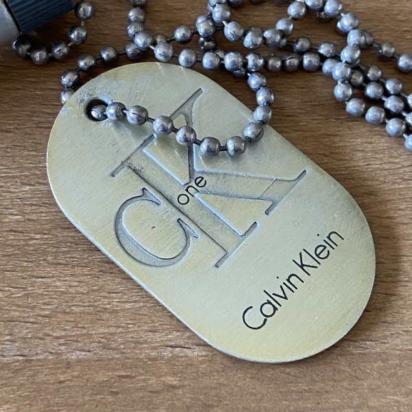 Calvin Klein カルバンクライン CK プレート ネックレス Calvin Klein カルバンクライン CK プレート ネックレス