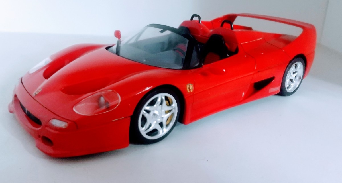 タミヤ製 1/24 フェラーリF50 & ホンダNSX & ランボルギーニ 