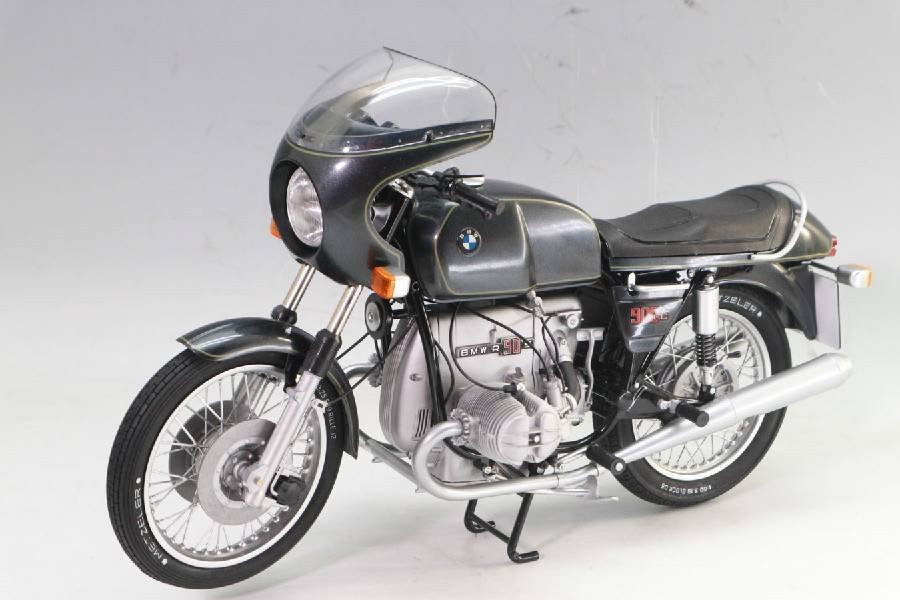 オートバイ・バイク 1/6  R90S 1/6 BMW R90S 完成品 プラモデル バイク オートバイ ビーエム 551f12の