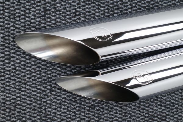 55 ダイナ FXDL 95〜16 S&S スリップオン マフラー サイレンサー 95-16 ダイナ FXDL FXD S＆S スラッシュダウン スリップオン