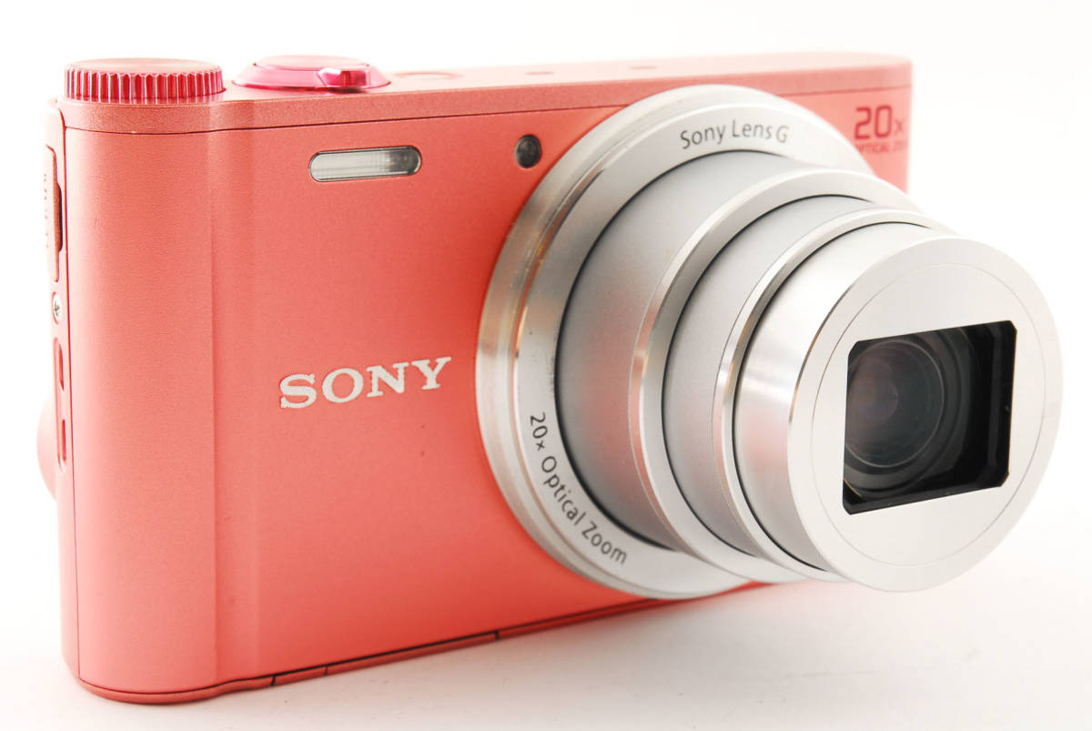 □美品□ ソニー SONY サイバーショット Cyber-shot DSC-WX350 ピンク 