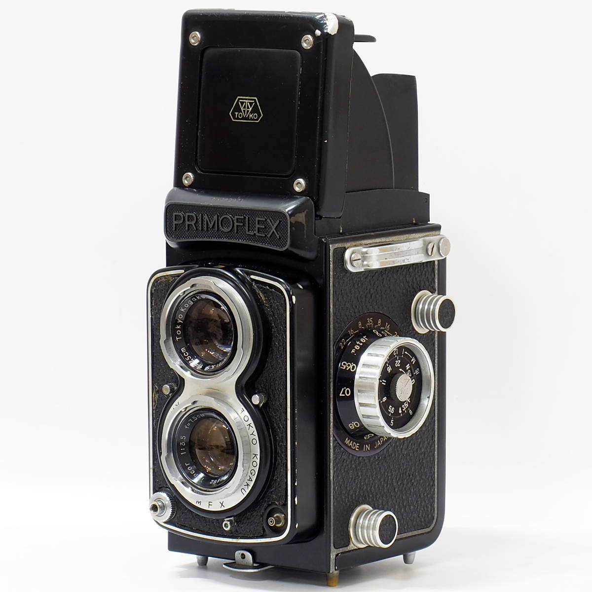 Primoflex ジャンク激安 PRIMOFLEX AUTOMAT Topcor 7.5cm F3.5 TOKYO KOGAKU SEIKOSHA-MX 東京 ...