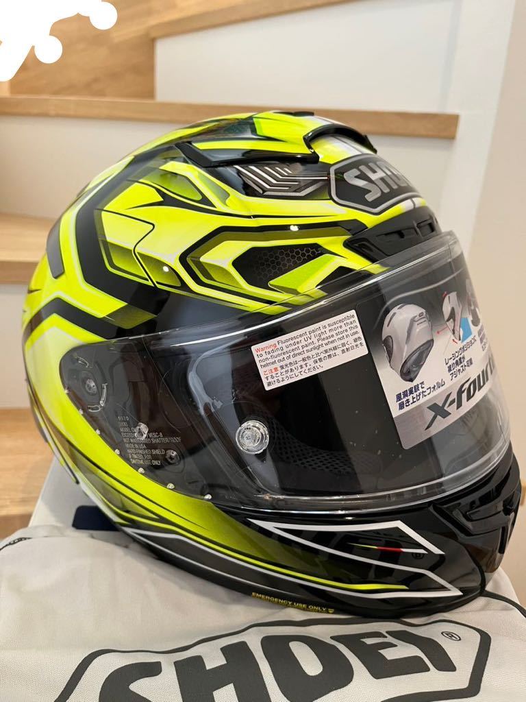 新品未使用 ショウエイ shoei x14 X-Fourteen AERODYNE エックス
