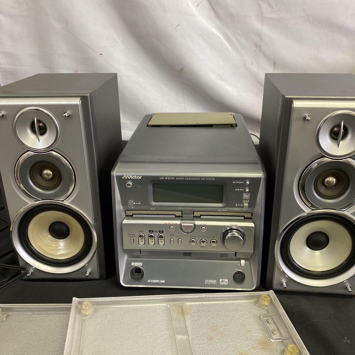 ◇中古 Victor/ビクター ミニコンポ UX-WD70 CA-UXWD70-H スピーカー