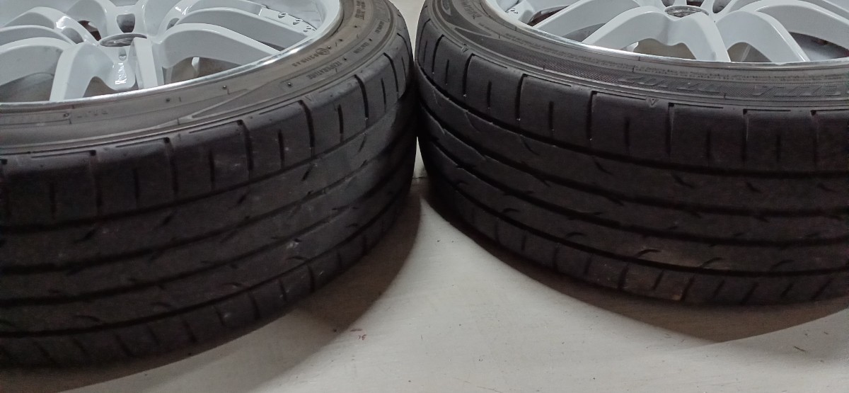 ROZZA PIAA 18インチ 9J 10J アルミホイール 4本セット 225  