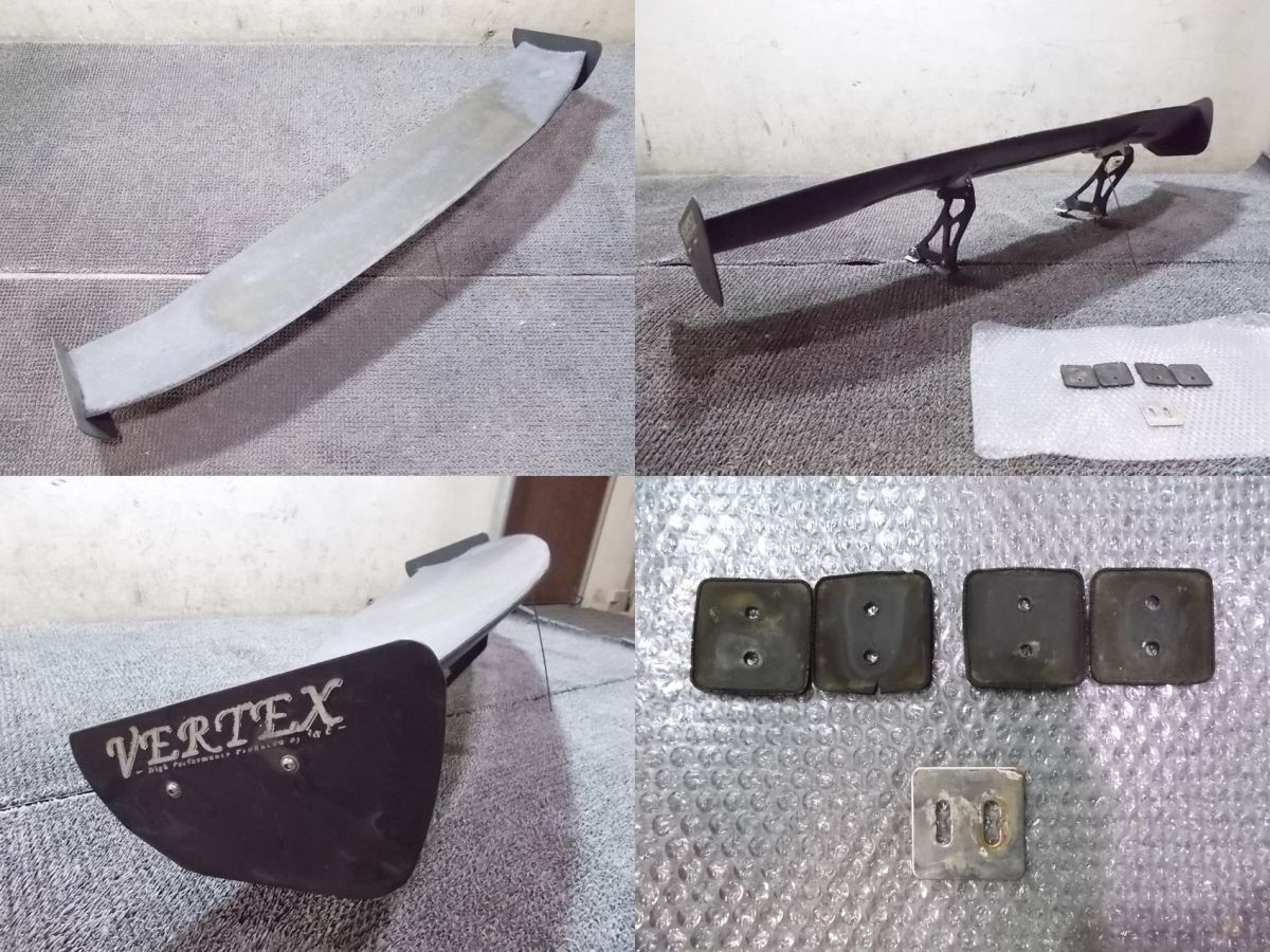 ★激安!★VERTEX ベルテックス リア リヤ GTウィング スポイラー FRP エアロ / KQ3-967