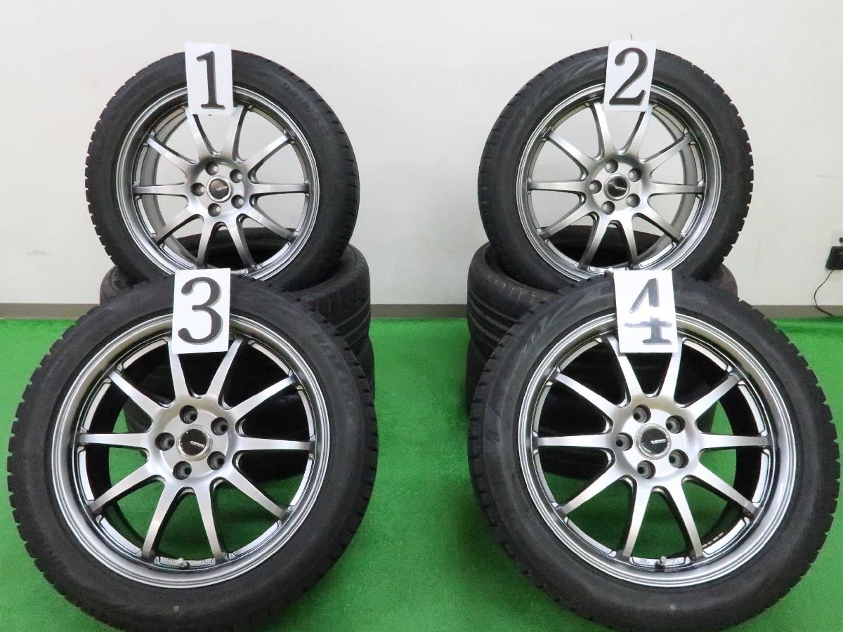 4本 G.Speed 17インチ 7J+48 5H 100 スタッドレス ブリヂストン