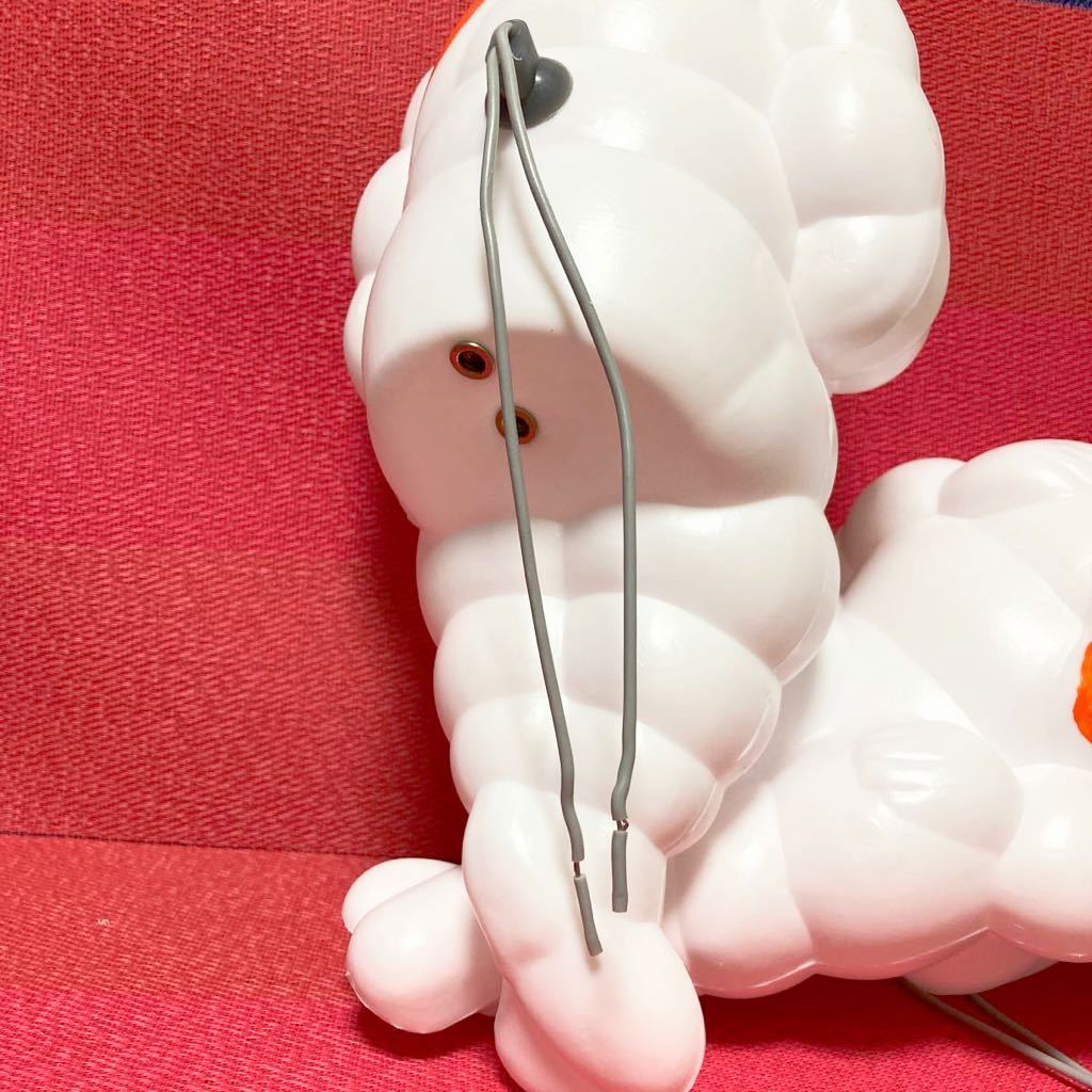 MICHELIN トラック 人形 2体セット ランプ 光るミシュランマン